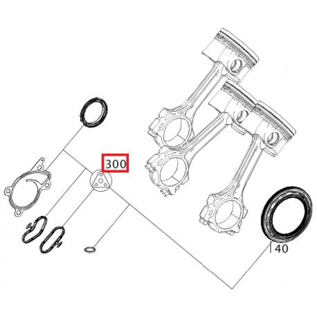 Zylinderkopfdichtung Smart 453 90CV