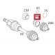 Cuffia Giunto Ruota Smart ForTwo 451