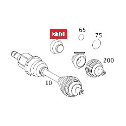 Drive Shaft Boot Smart ForTwo 451