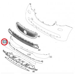 Spoiler anteriore laterale ForFour 453