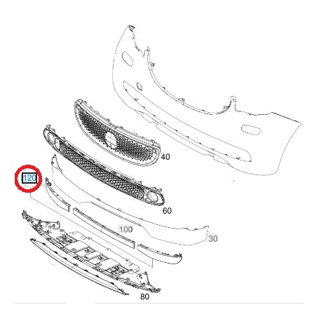 Alerón lateral delantero ForFour 453