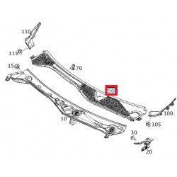 Support Element Rock Left Brabus Roadster