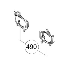 Elemento di Supporto Parafango ForFour 453