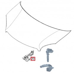 Support Element Kotflügel ForFour 453