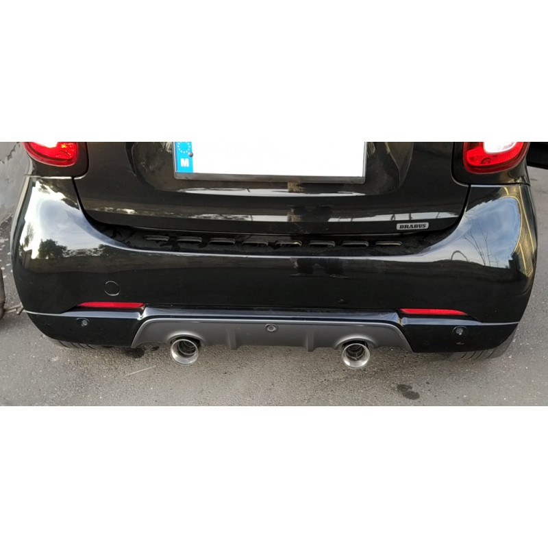 Auto Tubazioni Scarico Per Smart Fortwo Forfour 450 451 453, Acciaio  Inossidabile Tubo Scarico Dritto Silenziatore Sistema Scarico Gas Modifica  Collo Accessori : : Auto e Moto