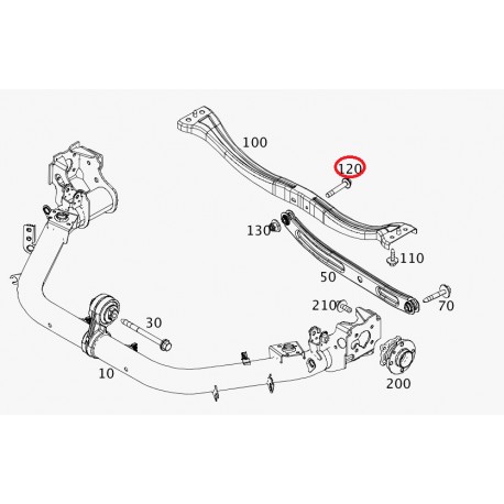 Combi - Hexagon Head Bolt Smart ForTwo ForFour 453