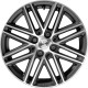 BRABUS “Monoblock VII” Anthrazit Front 16" Smart ForTwo ForFour 453