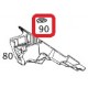 Installation kit Footrest Smart ForTwo 451