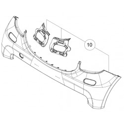 Parachoques Delante ForTwo 453