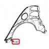 Clip hinteren Kotflügel Smart-ForTwo 451 Roaster 452