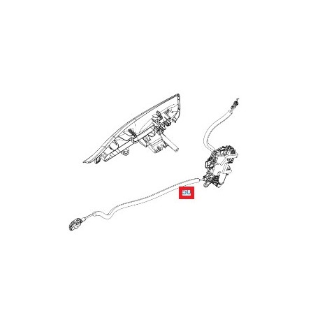Portón trasero bloqueable Smart ForTwo 453