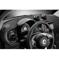 Apliques de interior con aspecto de carbono Smart 453