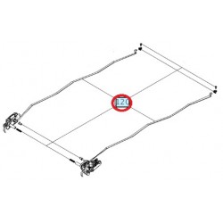 Kit de reparación de arco de techo de aro deslizante - ForTwo 451