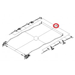 Kit de reparación de arco de techo de aro deslizante - Smart ForTwo 453