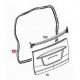 Guarnizione Porta Posteriore Smart ForTwo 453 Coupe
