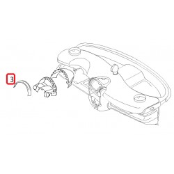 Cornice Decorativa Contachilometri Smart ForTwo 450