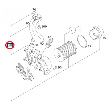 Oilcooler set S-mann