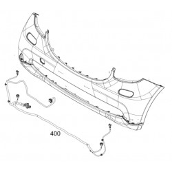 Cables eléctricos de haces de faro antiniebla Smart ForTwo 453 EQ