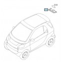 Plate Light Smart ForTwo 451