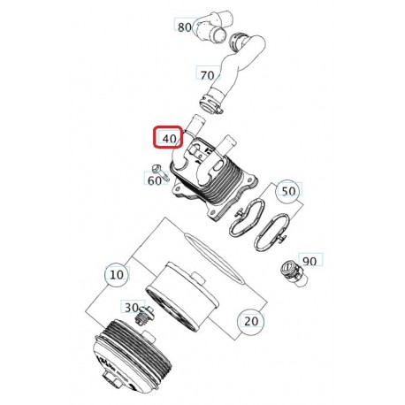 Scambiatore di calore Smart ForTwo 453