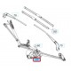 Sistema de limpiaparabrisas Smart 451