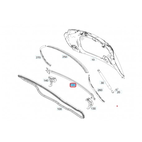 Junta Para Puerta ForTwo 451 Coupe