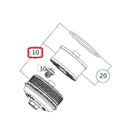 Oil filter cover Smart
