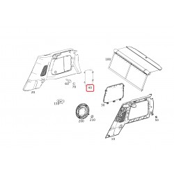 Luggage cover Smart Fortwo 451
