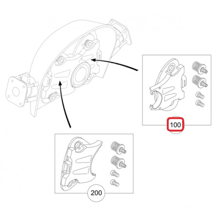 Comando attuatore frizione Smart ForTwo ForFour 453