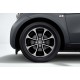 8-spoke wheel black Smart ForTwo 453