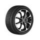 8-spoke wheel black ForTwo 453