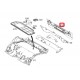 Zentralelement-Kit, Verschlussplatte Smart ForTwo 451 Coupe