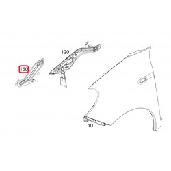 Elemento de apoyo de la  guardabarros ForFour 453
