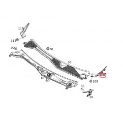 Kühlergrill Smart ForFour 453