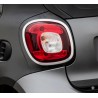 Verchromte Rückleuchten-Rahmen Smart Fortwo 453 - Glänzendes Design