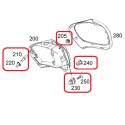 Brake Light Bracket Kit Smart Fortwo ForFour 453
