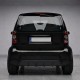Difusor trasero SKs el sistemas de escape de serie ForTwo 450