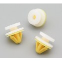 Molding and panel retaining clips for Smart Fortwo 450