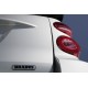 Targhetta Portellone Brabus Smart ForTwo 450 451 Roadster 452 e ForFour 454