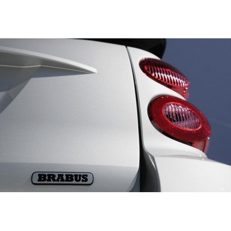 Brabus Tailgate Badge Smart ForTwo 450 451 Roadster 452 and ForFour 454