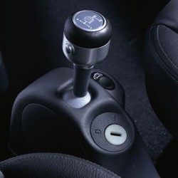 Palanca de cambios Brabus Automática Smart ForTwo 450 Roadster 452 - Cuero y Acero