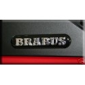Brabus Badges Smart ForTwo 450 451 453 Roadster 452 ForFour 453 454